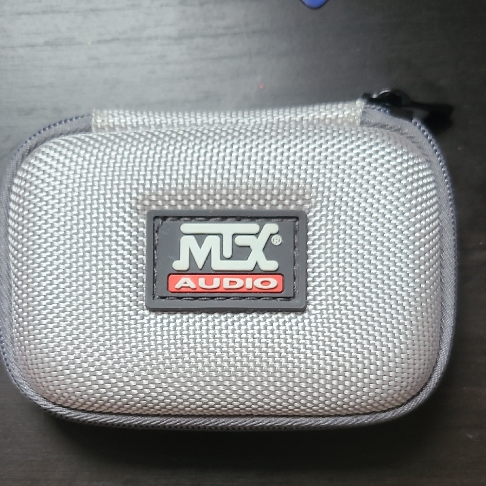 MTX Audio IX2-Red In Ear Acoustic Headphones